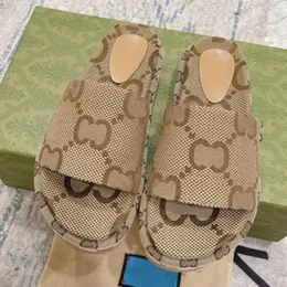 صندل مصمم G slippers البغال متعدد الألوان نباتات مناسبة من سهل الارتداء منصة أحذية شرائح الأحذية المطرزة 35-45 2024