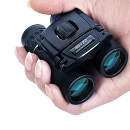 Telescope Binoculars 40x22 HD Powerful 2000M Long Range Folding Mini BAK4 FMC Optics For Hunting Sports Outdoor Camping Travel 230824