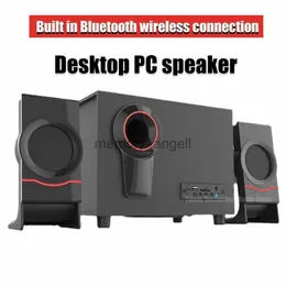 2.1 목재 멀티미디어 과체중 서브 우퍼 데스크탑 가족 경비 Bluetooth 스피커 USB 활성 노트북 컴퓨터 라우드 스피커 박스 HKD230825