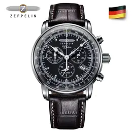 リストウォッチZeppelin watch for men for top brand luxury cusidol sealth mens mens watchesビジネスクロック男性スポーツ防水デートウォッチメン230825