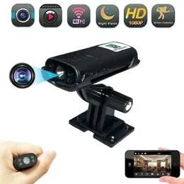 Minikameror Smart Home Security Mini Camera WiFi 1080p HD Wireless Remote View Super Cameras Nanny Action Cam Small Recorder PK A9 Camera 230824