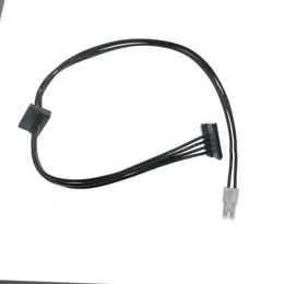 صغير 4pin إلى 2-port 15pin Sata HDD SSD Cable Cable الطاقة الصلبة لـ Huawei RH2285V2 2288H V5 Server 1007-18awg cord