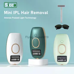 2023 Led Display Flashes Laser Epilator Hair Remover for Ladies Painless IPL Pulsed Depilator Women Bikini Shaver Sensitive Area HKD230825