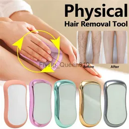 Reusable Crystal Hair Remove Nano Glass Painless Epilator Erase Body Beauty Depilation Tool Safe Hair Removal Eraser for Women HKD230825