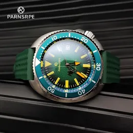 Zegarek Parnsrpe Diver's Luksusowy zegarek męski mały abalone automatyczny zegarek mechaniczny Japan NH35A ruch aseptyczny szafir szklarski 230824