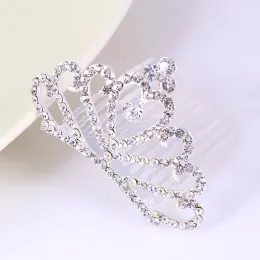 신부 Tiaras Crowns Headpieces with Rhinestones Jewelry Evening From Party Pageant Crystal Wedding Accessories ZZ