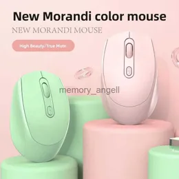 Mouse da gioco Wireless 2.4G Mouse USB Batteria Macaron Mouse Wireless multicolore Mouse ergonomico muto Mouse retroilluminato per laptop HKD2308251.