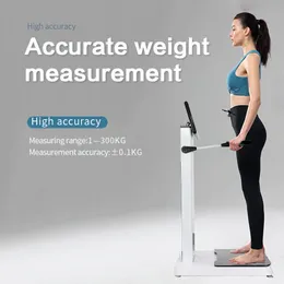 Articoli di bellezza Composizione corporea Analizzatore di grasso Macchina Test del peso per bodybuilding Attrezzatura per l'analisi degli elementi umani Macchina per l'analisi del BMI