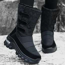 Snow Soft Platform Woman Casual Women For Keep Warm Ladies Shoes Fashion Flat Winter Boots Botas Mujer T