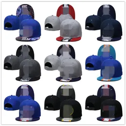 2021 Football Snapback Cap Draft Hats Graphite Black Color Mix Match Order All Caps Top Quality Adjustable Mesh Hat292m