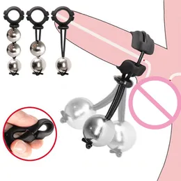 Extensions Stretcher Ball Tool Testicle Heavy Weights Penis Extender Male Physical Exercise 230824