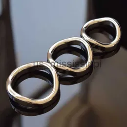 Outros itens de beleza de saúde masculino pênis anéis escrotal bloqueio anéis pau peso exercício metal adulto gay pau anel homens escravo x0825