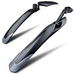 Cykelfender RBRL BICYCLE MUDGUARD SET MTB CYKLING FENDER E-BIKE Justerbar mountainbike TPE Widen förlängde Patent Quick Release Protector 230825