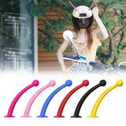 Motorcycle Helmets Helmet Antenna Silicone Suction Cup Tentacles Baby Sucker Bee Snail Horns For Decorative Accessories