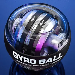 Masaż nadgarstki Pistoletowe LED Gyroscopic Powerball Autostart Range Gyro nadgarstek ręczny Ręce Mięsień Siły Trener Fitness Sprzęt fitness 230824
