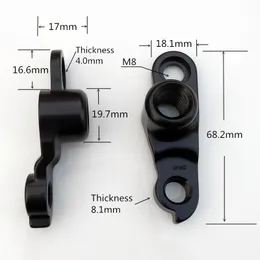 Fahrradumwerfer 1pc Fahrradgetriebe Schaltwerk Aufhänger Ausfallende SR142 Für Kellys WHYTE Aka DROPWH17 Airborne Jamis Kinesis 142x12mm Pitch 175mm 230825