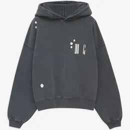 Hoodies للسيدات 23SS للنساء رجال Desginer قطن مقنعين رسائل كلاسيكية طباعة ملابس قميص الملابس