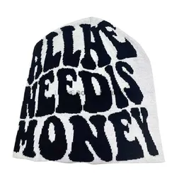 Frauen Y2K Beanie Cap Hüte Hip Hop 90er Jahre Mode Dekoration Warme Gestrickte Wolle Beanies Caps Hüte Unisex Großhandel l0825