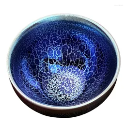 Filiżanki spodki Dragon Scale Wzór Yao Bian Poledle Puchar Niebieski Qilin Jianzhan Tea Master Ceramic Personal