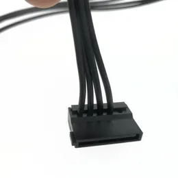 10st/Lot Small 4Pin till 15pin SATA HDD SSD Hårddisk Kabel för Huawei RH2285V2 2288H V5 Server 1007-18Awg Cord Cord