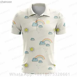 Polo da pesca a maniche corte Polo da golf per bambini Quick Dry Abbigliamento sportivo traspirante Polo Jersey MTB Racing T-shirt casual 2023 Nuovo HKD230825
