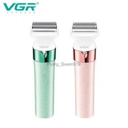 VGR Lady Shaver Set Professional Body Shaver Lady Cordless Hair Removal Waterproof Razor Set Electric Epilator for Women V-729 HKD230825