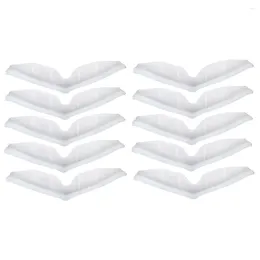 Güneş gözlüğü 10 PCS Fogger Anti-Fogger Burun Pad Maskesi Foggy Yüz Çok Fonksiyonlu Yüz Çok Fonksiyonlu Silika Jel İç Braket Maskeleri Gözlükler