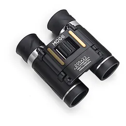 Telescope Binoculars 40x22 200x22 300x25 Upgraded HD Powerful Folding Mini BAK4 FMC Optics For Hunting Outdoor Camping Travel 230824