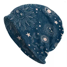 Berets Space Galaxy Constellation Zodiac Star Herren Mützen für Frauen Outdoor Bonnet Hüte Unisex Strickmütze Hip Hop Cap