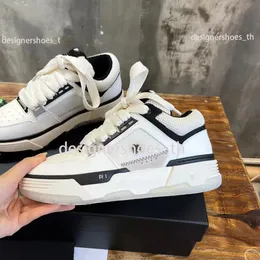 Designer Shoes Men Women Mesh Platform Shoes MA-1 Sneakers Luxury Leather Stadium Hardware-logo Leather Trainers Sneakers 35-45