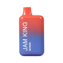 Jam King BC5000 Magazzino in cristallo tedesco Vape puff 5000 Vapers desechables Vape monouso E Sigaretta 13.ml sapore di succo 50mg 650mAh Puffbar ricaricabile