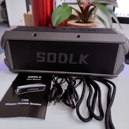 SODLK Ny 100W högeffekt bärbar subwoofer 3D Stereo Bluetooth-högtalare utomhus trådlöst ljuddator TF/TWS CAIXA DE SOM HKD230825