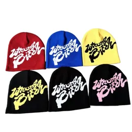 Beanieskull Caps 10 Styles Moda Çok Renkleri Jacquard Şapka Kadın Erkekler Mektup Fasulye Erkek ve Kadın Hip Hop Tarzı Beanie Örme 230825