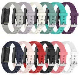 Soft Sports Silicone Strap Breathable Replacement Wristband for Fitbit Luxe Bands