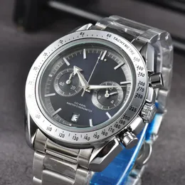 2023 Nuevo reloj de moda para hombre Movimiento de cuarzo automático Reloj de pulsera resistente al agua de alta calidad Pantalla de hora Correa de metal Reloj popular de lujo simple aaa0032