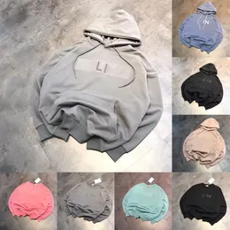 Kazak sweatshirtler çelik yazı kapşonlu tasarımcı baskılı rahat gevşek kapüşonlu polar giyim cadde pamuk