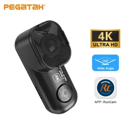 كاميرات مقاوم للتسلية Thumb Pro W 4K Mini Action FPV Camera 16G BULIT في GYRO Wide Angle Filter Drone Racing Quadcopter DIY Part 230825