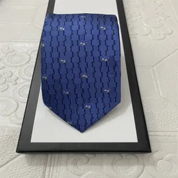 YY2023 Mäns slipsdesigner Mäns siden Silk Tie Letter Jacquard Woven Tie, handgjorda, en mängd olika stilar Men's Wedding Casual and Business Tie Original Box 881ngf1