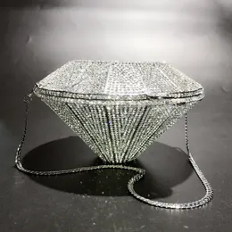 أكياس مسائية Xiyuan EST خاتم الماس شكل حقيبة الماس الفاخرة الماس القابض للنساء حقائب سهرة مصمم حقائب اليد محفظة محفظة 230825