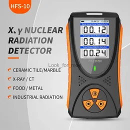 HFS-10 Geiger 카운터 핵 방사선 검출기 X-Ray Beta Gamma Detector Geiger Counter Dosimeter Lithium 배터리 HKD230826