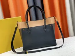 2023 Designer tote bag women On My Side handbags 53823 shoulder bags Top-quality leather flowers letters Two-tone crossbody ladies fashion evening makeup