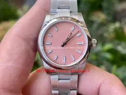 EW En İyi Teknoloji Bayanlar İzle-11mm Başkan Pembe Dial 31mm 277200 Süper Ayaklı Safir ETA Otomatik Mekanik Ladys Watch Women's Watches Wristwatches