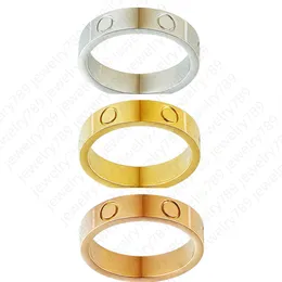 Self Love Rings for Women Brand Brand Luxury Ring Jewelry Gold Never Fade Band Ring