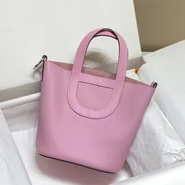 10A Bolso de mujer de diseñador superior Marca famosa 18 CM Línea de cera de alta calidad hecha a mano TOGO TC Cuero de lujo Moda clásica Bolso de mano de gran capacidad sin correa para el hombro