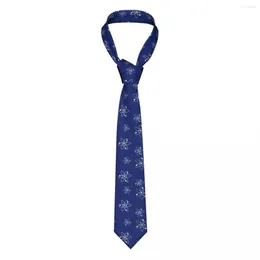 Bow Ties Science Symbol kasety mężczyźni kobiety moda poliester 8 cm klasyczny fizyka krawat szyi do męskich garnitury akcesoria kravat prezent