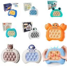 Декомпрессия игрушка POP Push Childrens Press Hare Harge Fidget Toy Fine Creft Push Game Squeeze Decompression Toys Whac-A-Mole Toys Sensory Toy 230825
