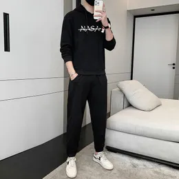 Mens Tracksuits Summer Preppy Style Casual Set for Men with ONeck Waffle Short Sleeve TShirt men clothing shorts suits 230825