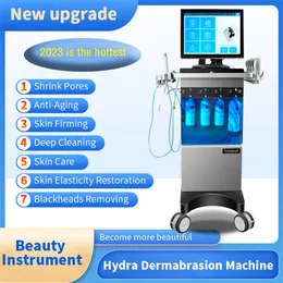 2024 Heet NIEUW Andere schoonheidsapparatuur Hydra Water Microdermabrasie Huiddiepe reiniging Hydrafaciaal Machine Zuurstof Mesotherapie Gun RF Lift Gezichtsverjonging Hydro