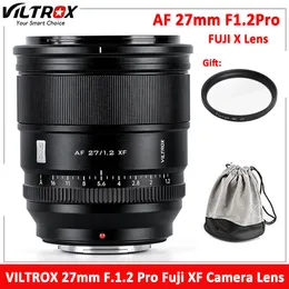 Lenses Viltrox 27mm 2 Pro Fujifilm X Mount Lens Ultra Large Aperture Portrait APS C Prime for Fuji X T30 X T3 X PRO3 X T20 230825