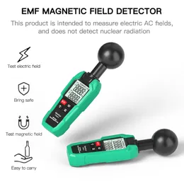 Radiation Testers High Precision EMF Meter Electromagnetic Field Tester Electromagnetic Radiation Testing Gauge 2-inch LCD Digital Display 230825